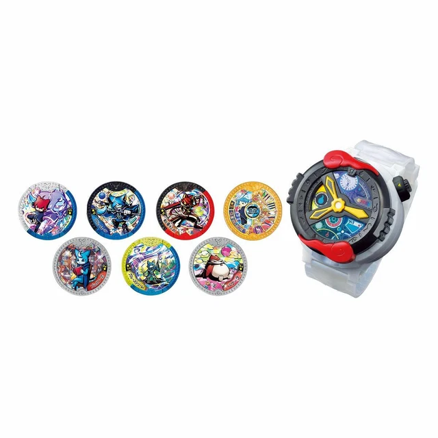 Yo-kai Watch DX YSP Watch Yo-kai Hero Blue Moon Set Pretend Play Toy Yokai Medal
