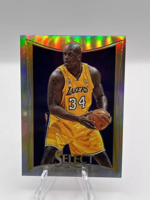 2012-13 Panini Select Silver Prizm #142 Shaquille O'Neal Los Angeles Lakers