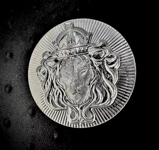 2 ozt Scottsdale Mint Stacker .999 SILVER Bullion Round