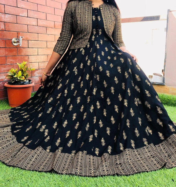 Long frock stylish sale