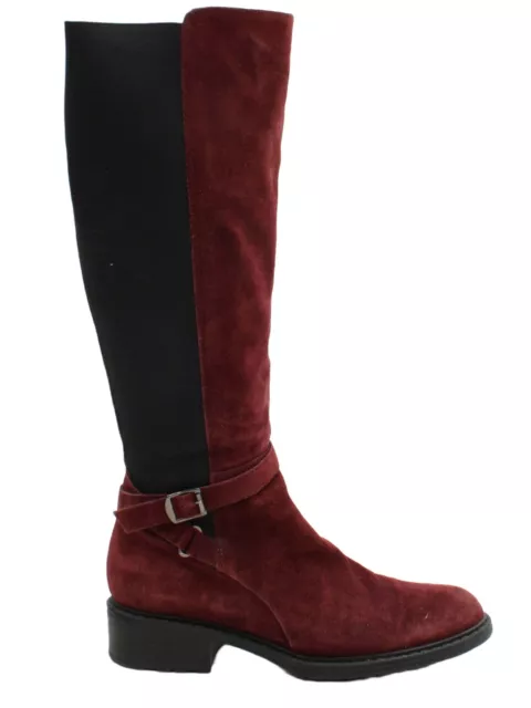 Russell & Bromley Damenstiefel UK 6 rot 100 % andere Reitstiefel