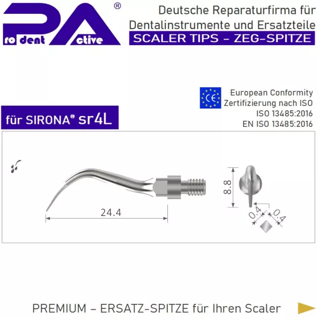 Scaler Tip - ZEG-Spitze passend für SIRONA® sr4L - Scaling | Scaling