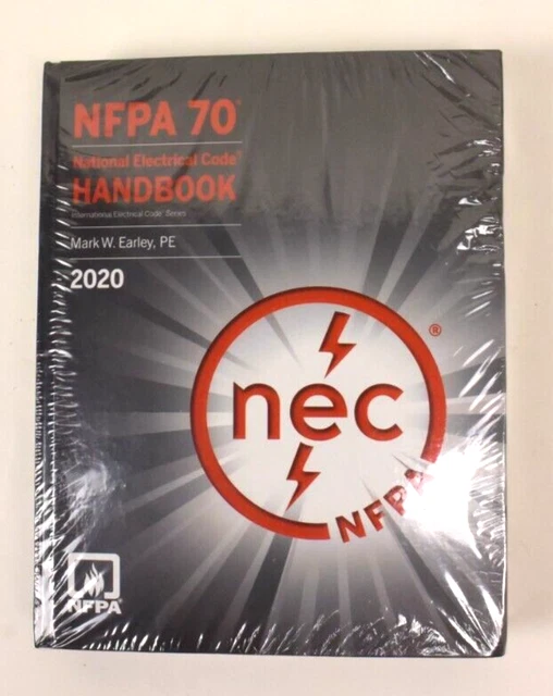 NFPA 70 NATIONAL Electrical Code (NEC) Handbook 2020 Edition