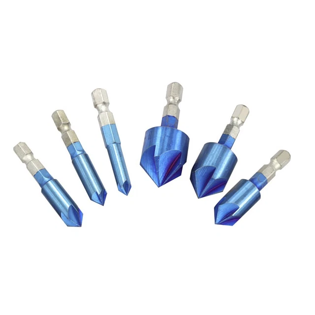 Fraise Carbure 5/8" 4 Gouges Longue TiAlN - Longueur Totale 4 Pouces, Fabriquée Aux USA, Haute Performance