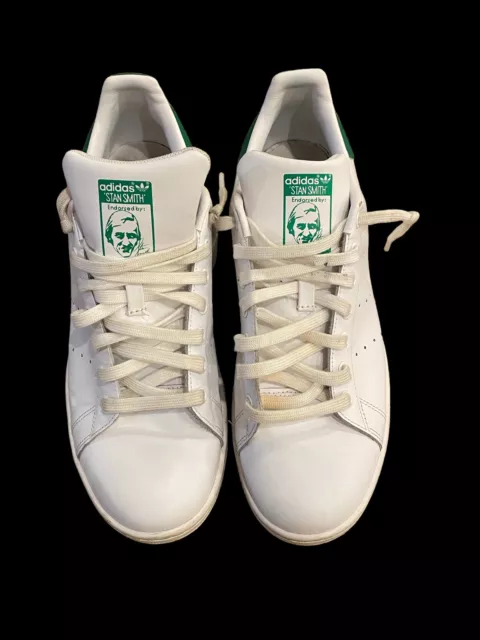 Adidas Shoes Men's 11 Originals Stan Smith White Green Sneakers M20324
