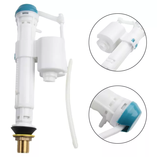 Toilet Tank Adapter Fill Valve 1/2 \"" Adjustable Against