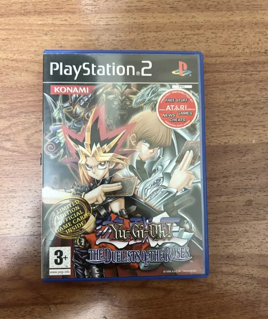 Yu Gi Oh Duelists Of The Roses PS2 Playstation 2 Pal With Manual Free Postage