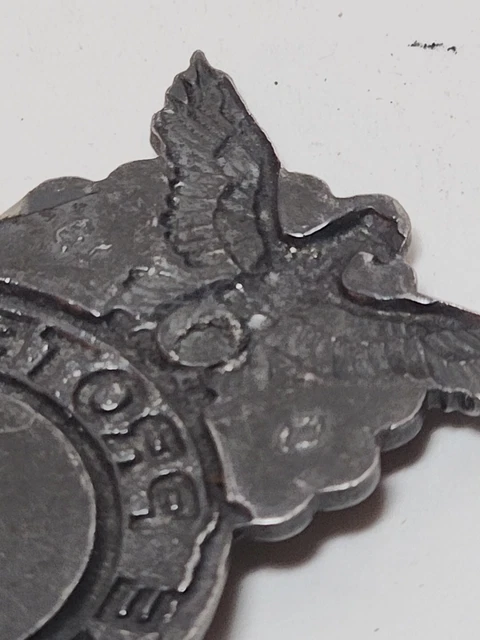 ORIGINAL USAF US Air Force Fire Protection Firefighter Badge Pin 1 3/4 ...