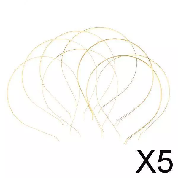 5X 10x plain metall stirnband haarband rahmen haarband zubehör diy handwerk
