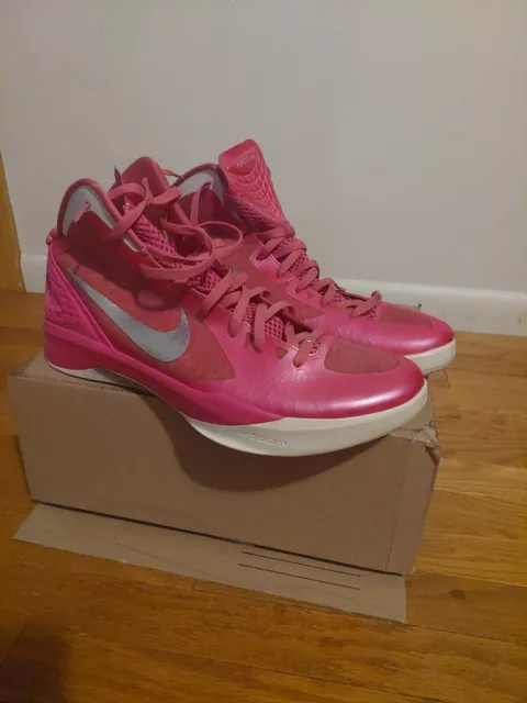 Size 17 - Nike Hyperdunk 2011 Pinkfire