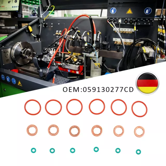 Dichtsatz Injektor Einspritzdüse Audi SEAT SKODA VW 1,6 2,0 TDI