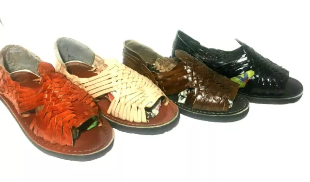 AUTHENTIC MEXICAN HUARACHE Sandals. Men's Leather Sandals. Huaraches ...
