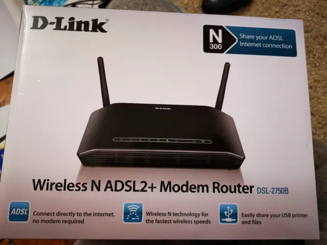 modem router wireless N300 ADSL2