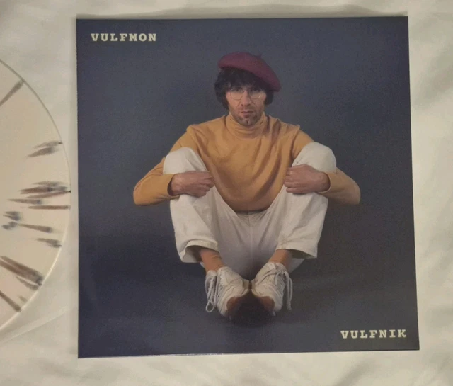 限定1698枚 Vulfmon Vulfnik (UK First プレス) VULFMON VULFNIK LP NUMBERED OFF-WHITE BROWN SPLATTER VINYL /1698