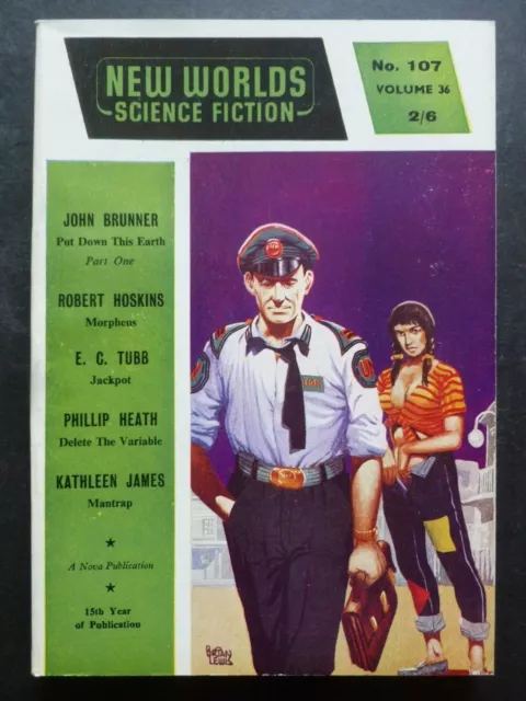 UK Digest Magazine – NEW WORLDS SCIENCE FICTION No. 107, Jun 1961