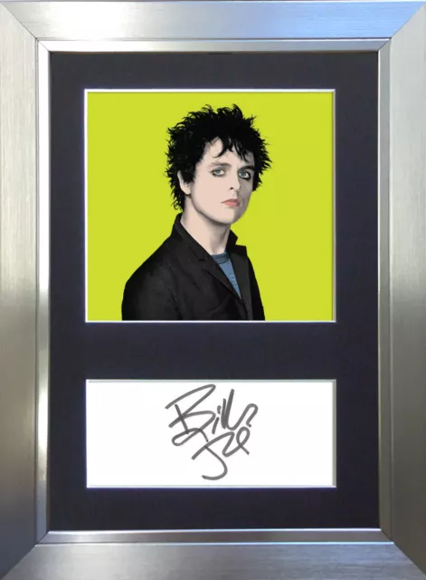 BILLIE JOE ARMSTRONG Pop Art Signed Mounted Reproduction Autograph Photo Print 2