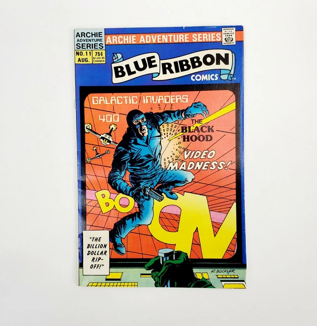 Vintage 1984 Archie Adventure Series Blue Ribbon Comics #11 Copper Age
