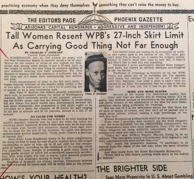 Many Wwii Articles - Phoenix Gazette Newspaper - April 20-21-22 1942 - 12 Pages