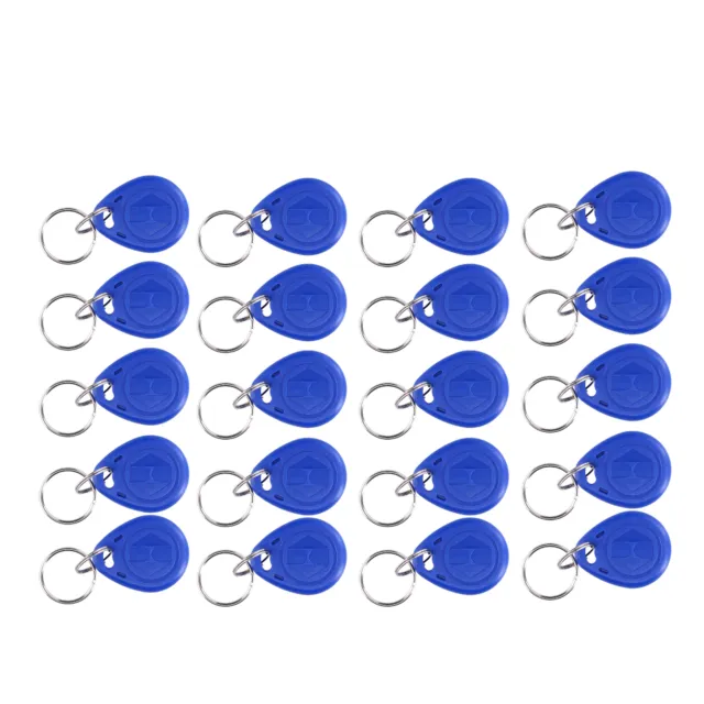 20Pcs ID Token Tag Access Control Machine ID Copy Card Durable And Safe Blue ID