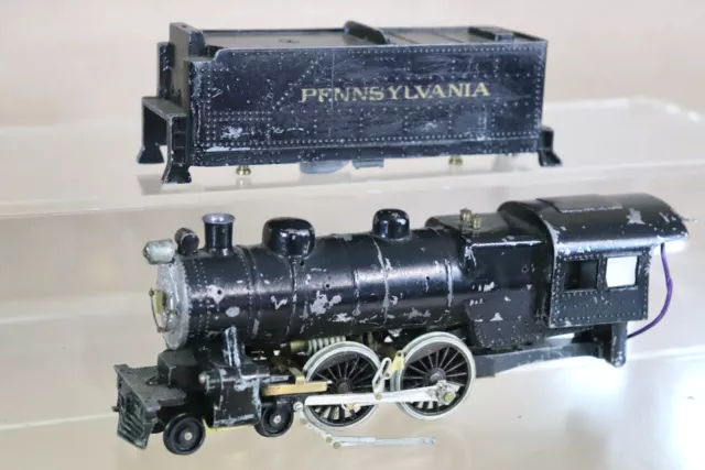 PENN LINE SPARES REPAIR PENNSYLVANIA 4-4-2 LOCOMOTIVE with TENDER oa