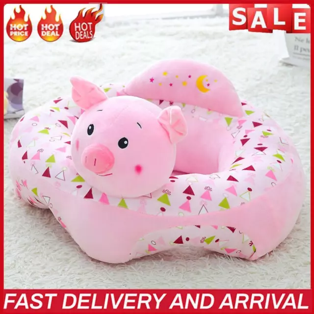 Cartoon Baby Arm Chair Washable No Filler Baby Sofa Cover Soft for Children Gift