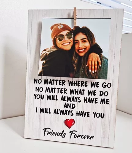 Personalised Best Friend Gift, Moving Friend, Best Friend, Friendship Plaque