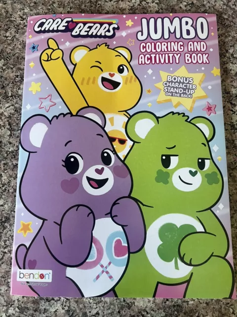 Care Bears Jumbo Coloring And Activity Book