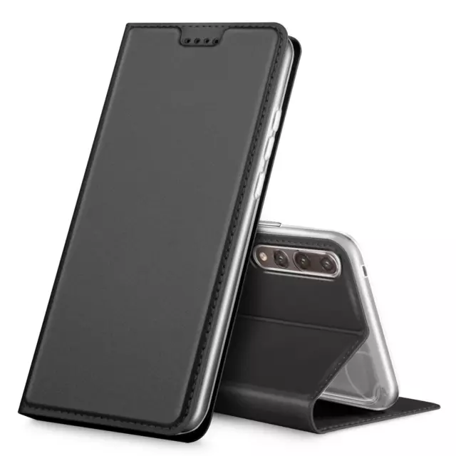 Flip Case Für Huawei P20 Pro Schutz Hülle Handy Tasche Klapphülle Slim Book Etui