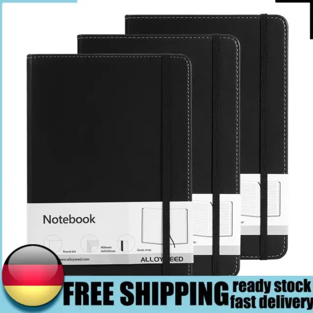 Classic Hardcover 96 Sheets Notebook A5 Diary Writing Notepad Sketch Book Gift D