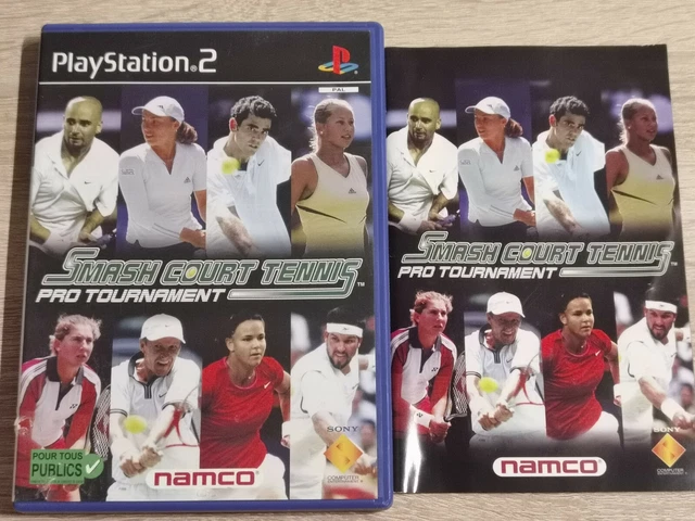 Smash Court Tennis pro Tournament sony PS2 PLAYSTATION 2 Slim