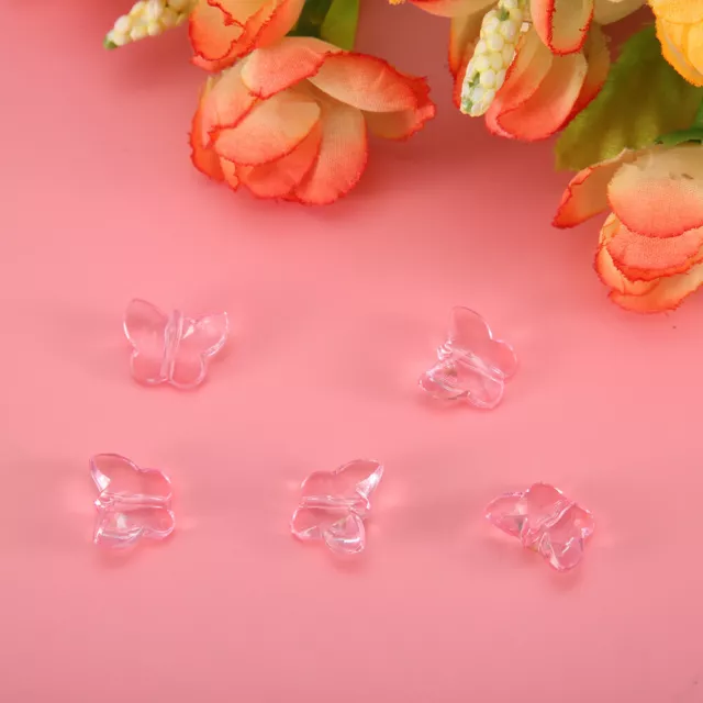 100Pcs Transparent Crystal Acrylic Spread Table Decoration Phone Case Decorat SD