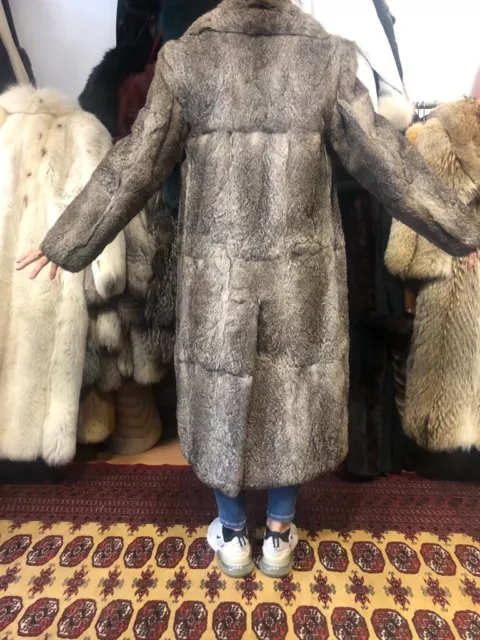 Abrigo de Piel Hombre Conejos Fur Coat Pelliccia Signori 48/50 3