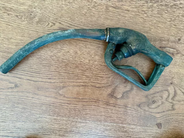 Old Vintage Opw Cin.o 345 Gas Pump Nozzle Brass?  Estate Find