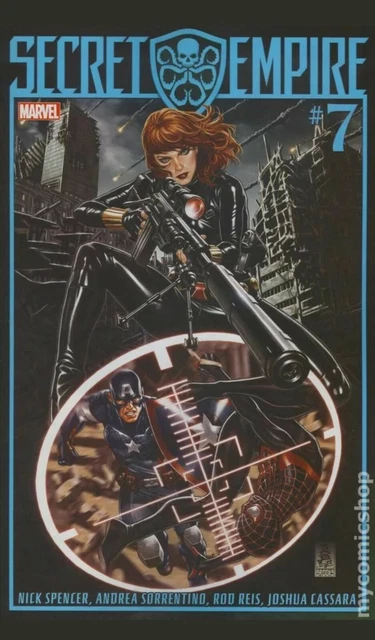 Secret Empire (Marvel) #7D 2017 Brooks Variant 2nd Printing NM Stock Image