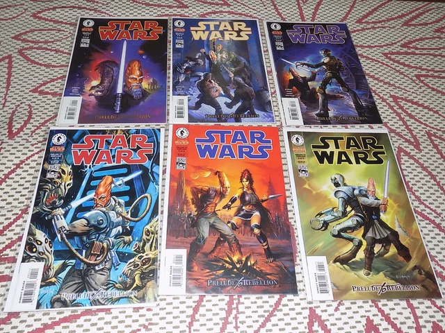 Star Wars #1 - 6, Prelude To Rebellion, Dark Horse Comics First Print, Near Mint