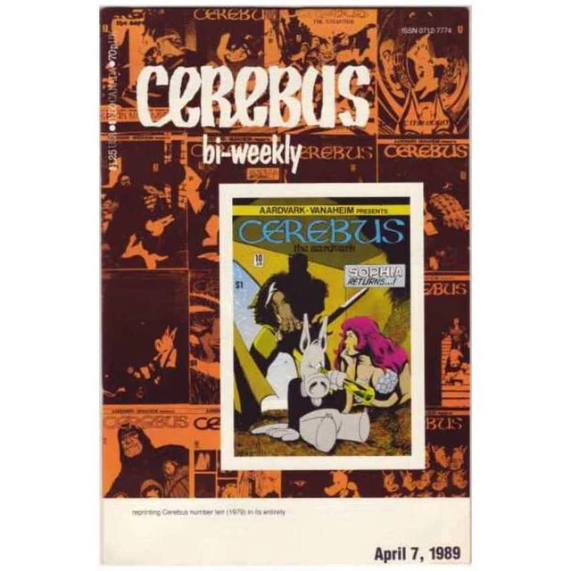 Cerebus Bi-Weekly #10 in Very Fine + condition. Aardvark-Vanaheim comics [h~