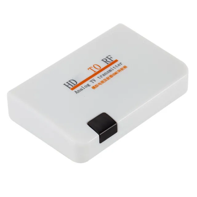 HDMI-Compatible to RF Coaxial Converter Box Adapter HD Digital Analog Signal