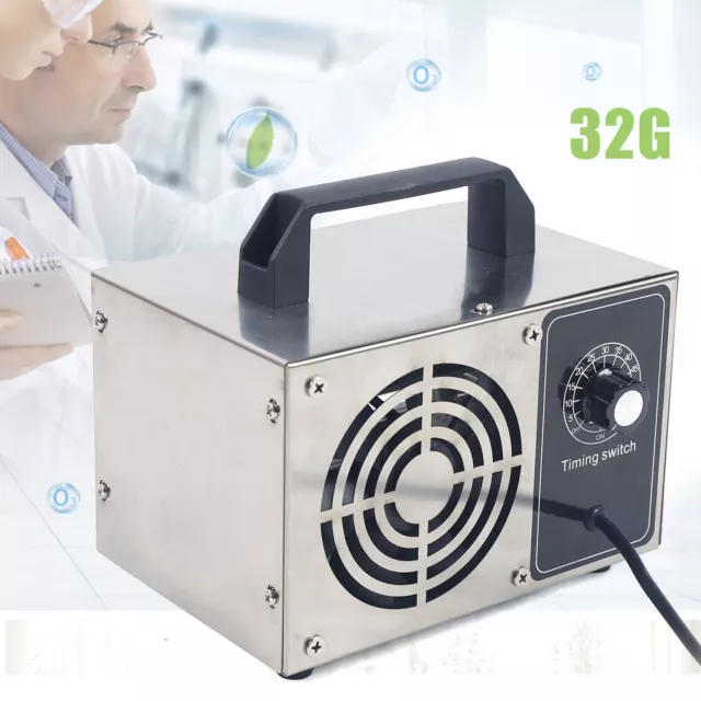 32000mg/h 110V Ozone Generator Machine Home Air Purifier Odor Ionizer Ozonator