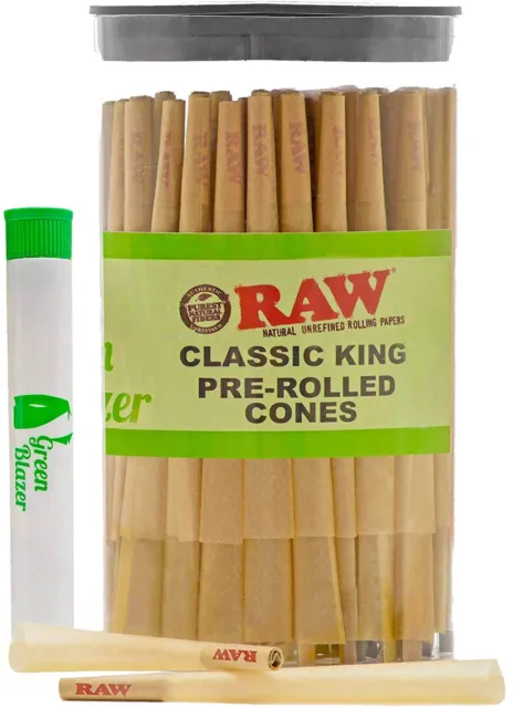 RAW Cones Classic King Size: 100 Pack