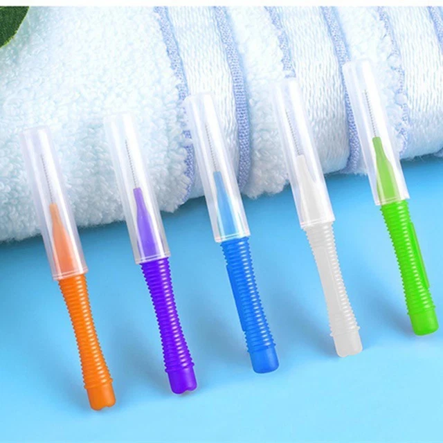 buccale Brosse à dents Dents propres Dents d'accolades Brosse interdentaire
