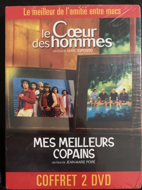 Rare/Le Coeur Des Hommes+Mes Meilleurs Copains / 2 Dvd/Esposito/Jm Poire/Scellé