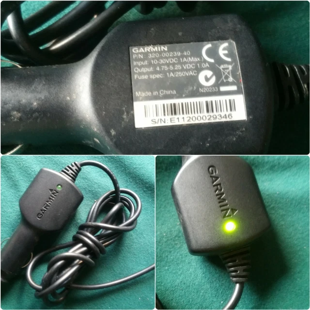 Caricabatterie Garmin auto originale