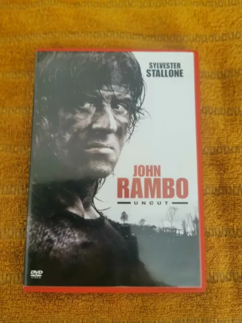 John Rambo - Sylvester Stallone - Uncut - DVD - Neuwertig