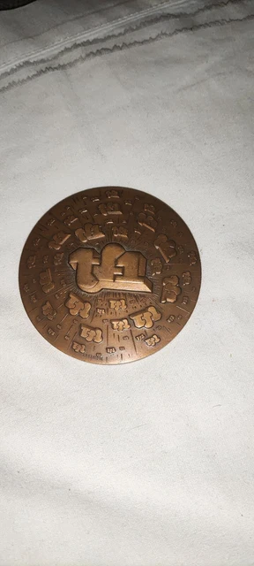 Médaille Anniversaire R.P.R. 1976-1986 (Bronze) - 10 Ans