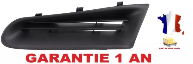 Grille de calandre noire gauche pour Renault Clio III