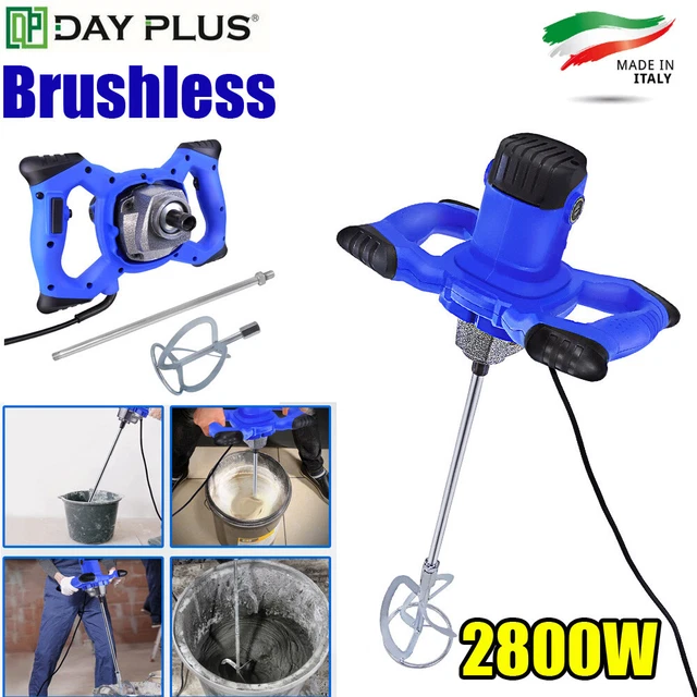 Brushless professionale Agitatore 2800W agitatore agitatore per malta betoniera