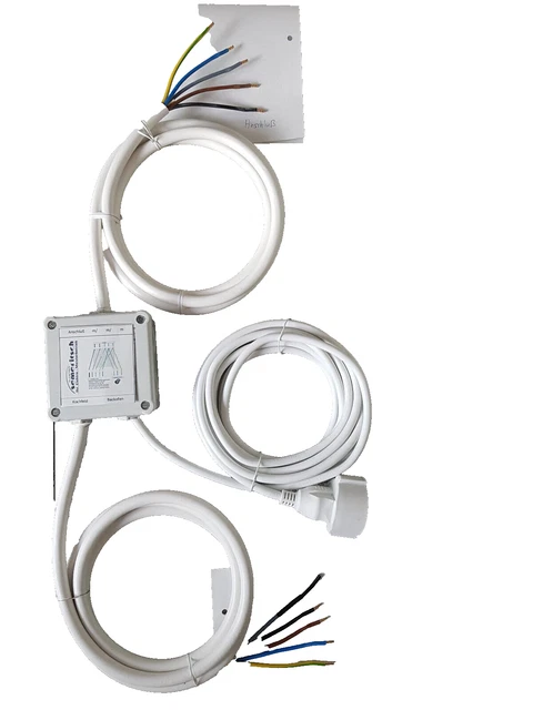 POWER SPLITTER, KOCHFELD und Elektrogerät an einen Herdanschluß 2-3-5m