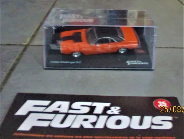 Fast & Furious Altaya 1/43   N°35  Dodge Challenger R/T (1970)  + FASCICULE