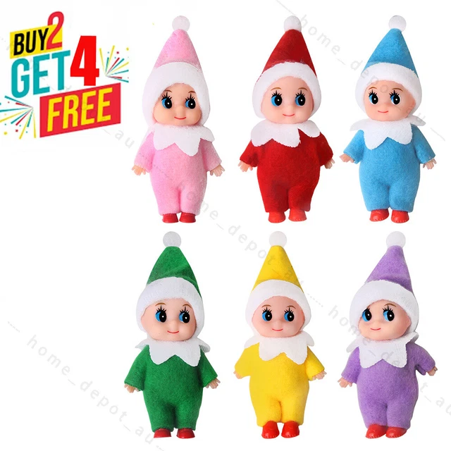 Elf Toddler Dolls Baby Baby Elves Little Shelf Desk Christmas Decoration 6 Color