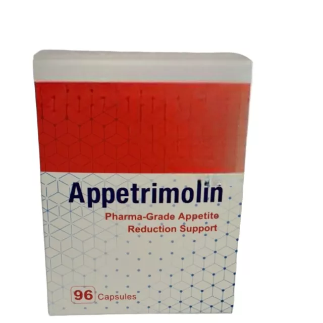 Appetrimolin Appetite Suppressant Reducer Diet Slimming Weight Loss 96 Capsules